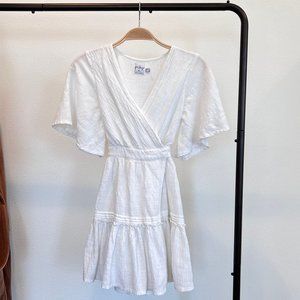 Princess Polly Delmara Mini Dress White -- Size 0